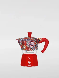 Moka Express Bialetti x Dolce & Gabbana in alluminio con stampa Carretto