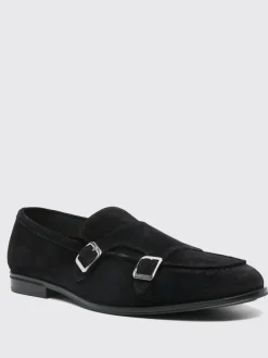 Monk Strap Doucal's in camoscio