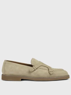 Monk Strap Doucal's in camoscio