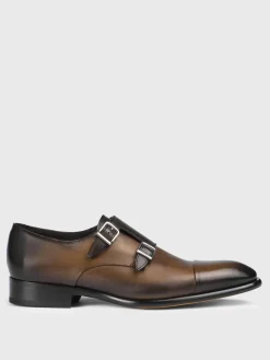 Monk Strap Doucal's in pelle