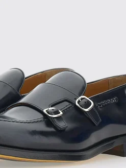 Monk Strap Doucal's in pelle spazzolata