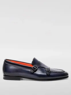Monk Strap Santoni in pelle