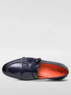 Monk Strap Santoni in pelle