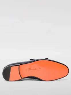 Monk Strap Santoni in pelle