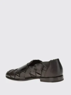 Monk Strap Santoni in pelle intrecciata
