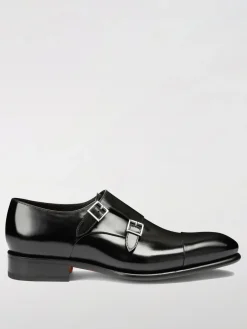 Monk Strap Santoni in pelle