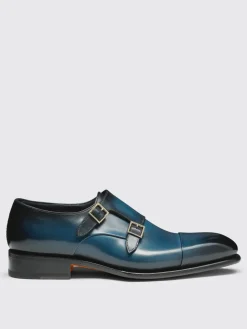 Monk Strap Santoni in pelle