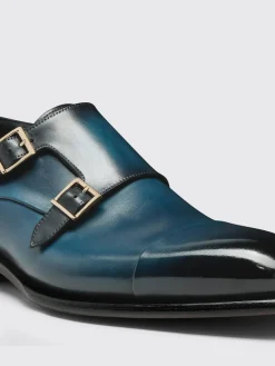Monk Strap Santoni in pelle