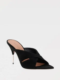 Mules Samantha Amina Muaddi in camoscio