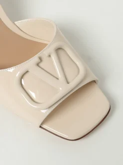 Mules VLogo Signature Valentino Garavani in vernice