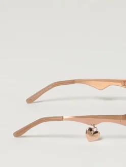Occhiali da sole Acne Studios in acciaio con charm cuore