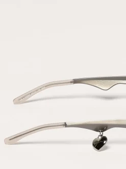 Occhiali da sole Acne Studios in acciaio con charm cuore