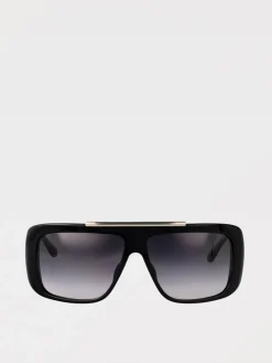 Occhiali da sole AM0492S McQueen in metallo ed acetato