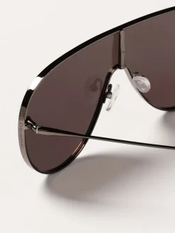 Occhiali da sole AM0481S McQueen in metallo