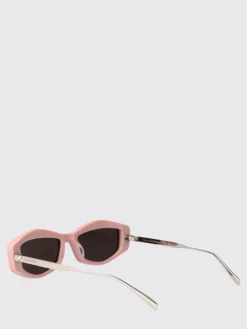 Occhiali da sole AM0482S McQueen in metallo ed acetato