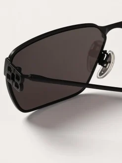 Occhiali da sole Balenciaga in metallo