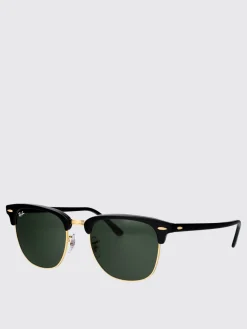 Occhiali da sole Clubmaster Ray-Ban in acetato e metallo