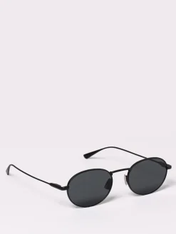 Occhiali da sole con montatura tonda in metallo Saint Laurent