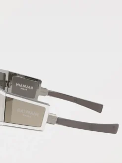 Occhiali da sole Fleche Balmain in titanio ed acetato