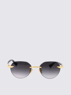 Occhiali da sole Glaze Bottega Veneta in metallo ed acetato