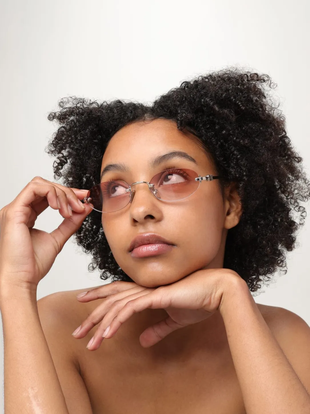 Occhiali da sole in metallo Miu Miu