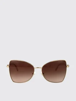 Occhiali da sole 0JC4010B Jimmy Choo in metallo con strass incastonati