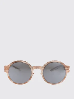 Occhiali da sole MMTRANSFER003 Mykita in metallo stampa pitone