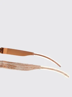 Occhiali da sole MMTRANSFER003 Mykita in metallo stampa pitone