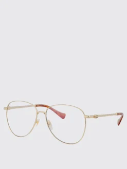 Occhiali da sole Navigator Photocromatic Gucci in metallo