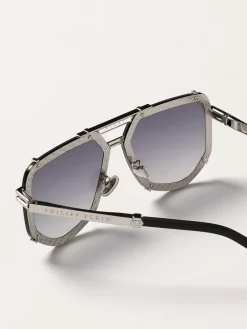 Occhiali da sole Plein Legacy Philipp Plein in metallo