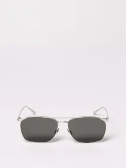 Occhiali da sole quadrati in metallo Saint Laurent