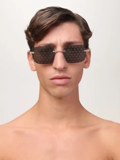 Occhiali da sole Quartz Palm Angels in metallo