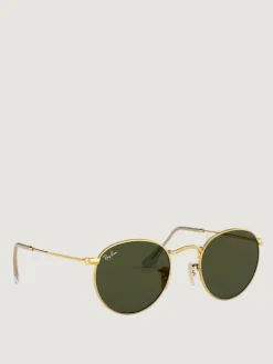 Occhiali da sole Round Metal Ray-Ban in metallo