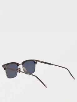 Occhiali da sole Thom Browne in metallo placcato oro 18k