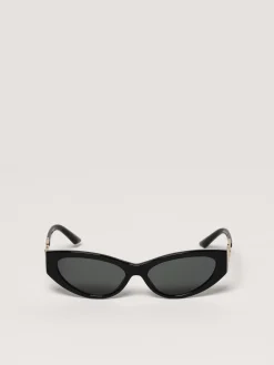 Occhiali da sole Versace in acetato con strass incastonati