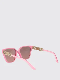 Occhiali da sole Versace in acetato con strass incastonati