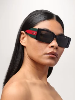 Occhiali da sole Web Gucci in acetato