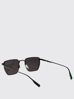 Occhiali retrò rettangolari in metallo Lacoste