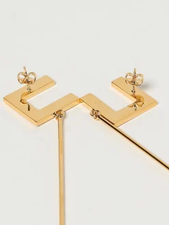 Orecchini Elisabetta Franchi in ottone