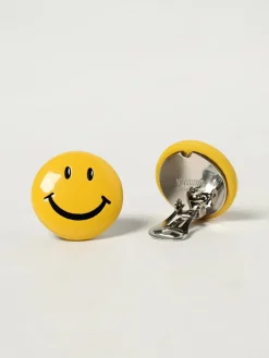 Orecchini Moschino Couture in ottone e resina