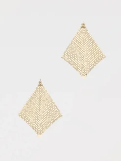 Orecchini Rabanne in ottone