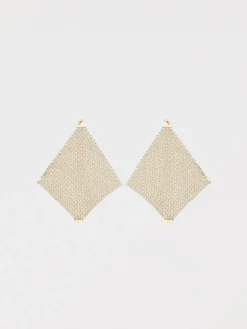 Orecchini Rabanne in ottone