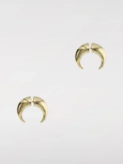 Orecchino sciamanico a bottone regenerated moon Marine Serre