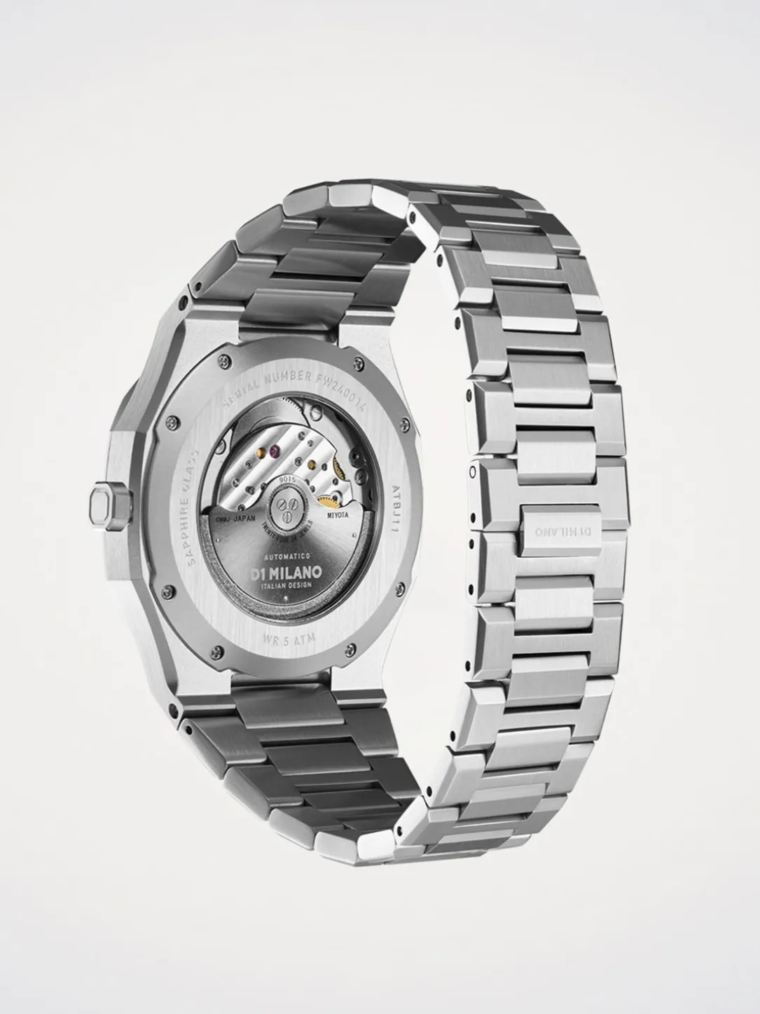 Orologio automatico 41,5 Blue D1 Milano