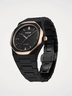Orologio Black Mesh Polycarbon 40,5mm D1 Milano