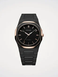 Orologio Black Mesh Polycarbon 40,5mm D1 Milano