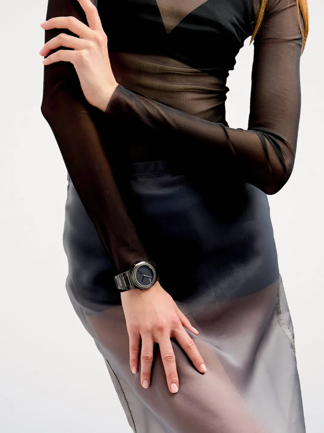 Orologio Exp_Black Nylon 39 mm D1 Milano