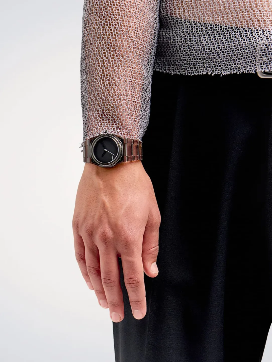 Orologio Exp_Black Nylon 39 mm D1 Milano