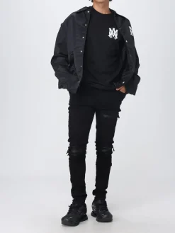 Overshirt Amiri in nylon con logo