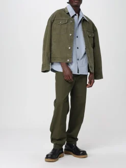 Overshirt Bottega Veneta in denim di cotone